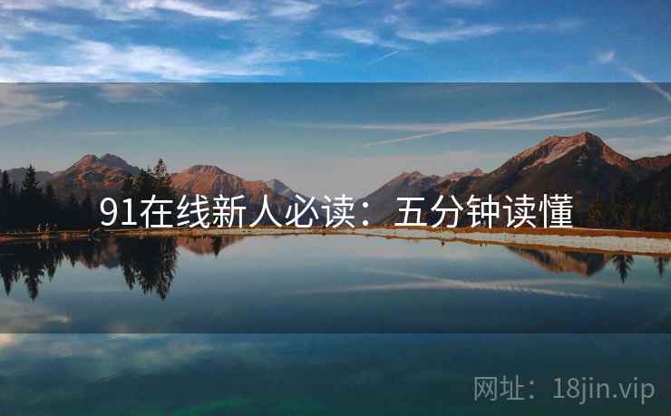 91在线新人必读：五分钟读懂