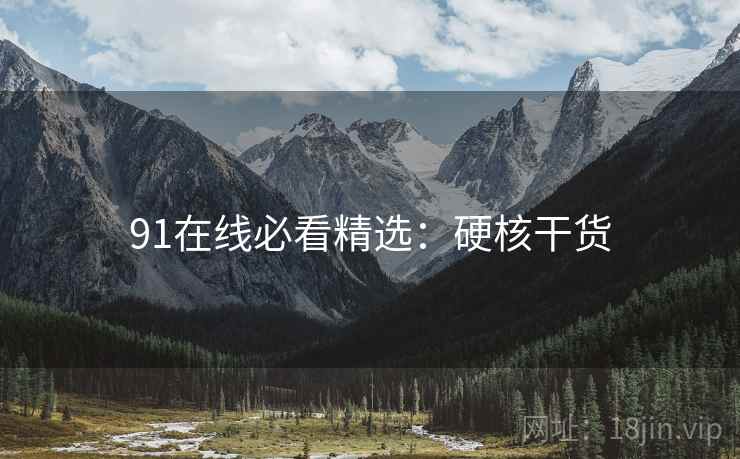 91在线必看精选：硬核干货